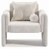 PROMENADE CHAIR IN IVORY BOUCLE - Thumbnail 4