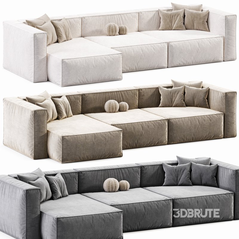 Bolia Modular Leather Sofa By Cosima Image 3