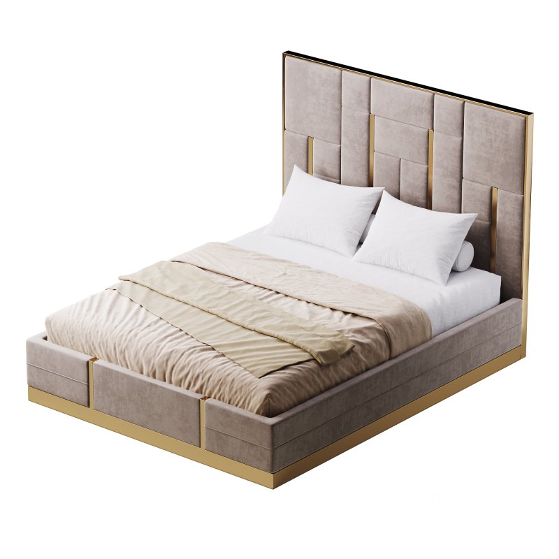 Luxury Leather Bed Image 11