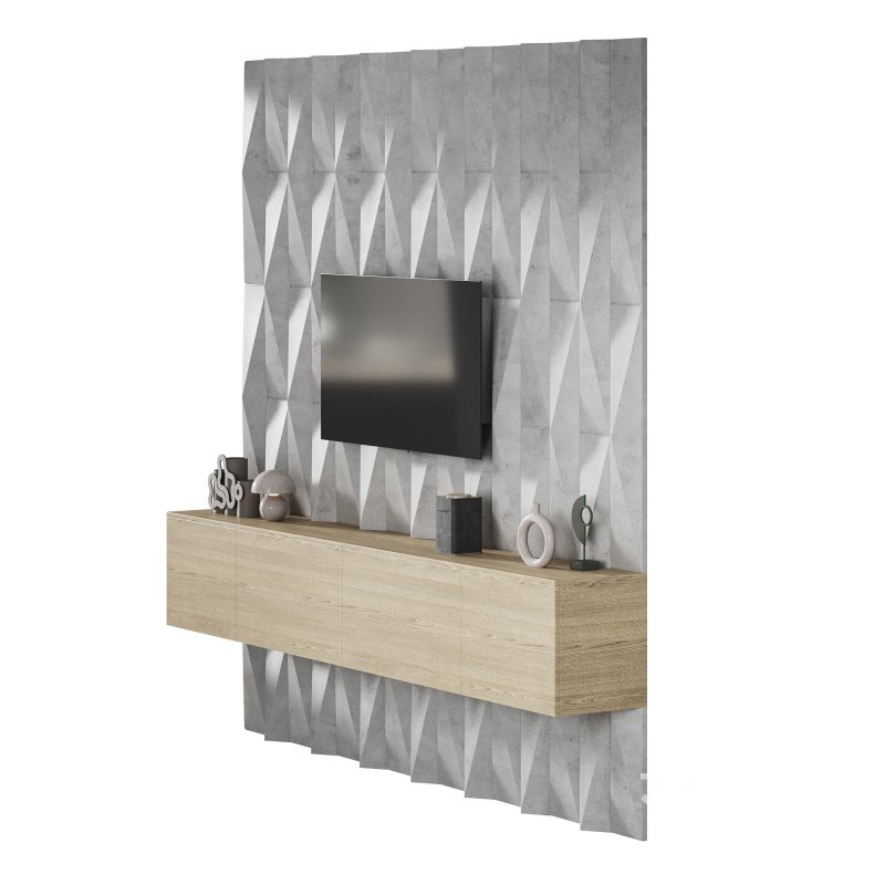 Modern TV Wall 018 Image 9
