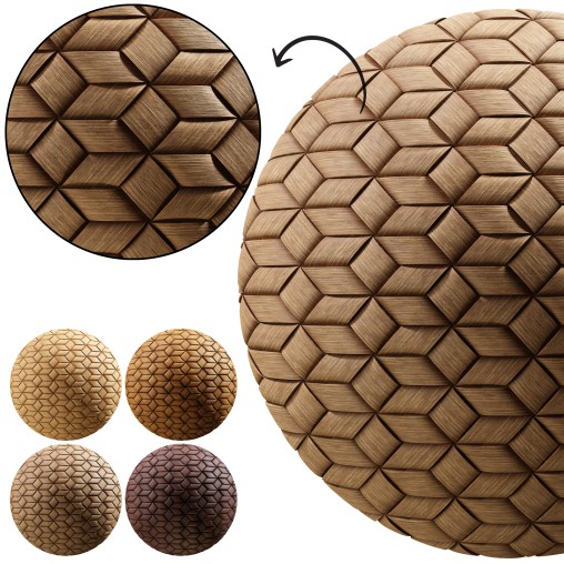 Bamboo Weave 04 (Seamless)