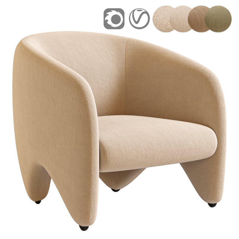 Yuzu Armchair Image 1