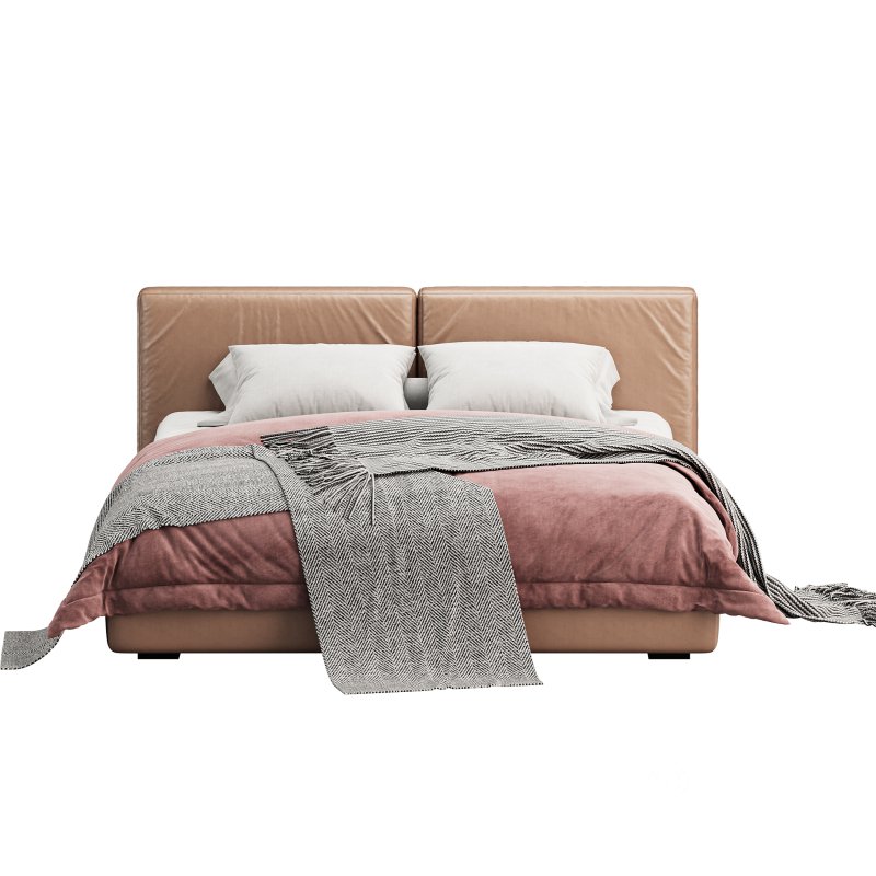 Foster Bed 180 Velvet Smoke Image 4