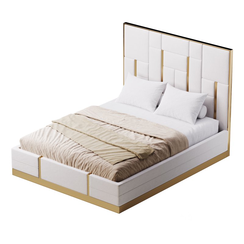 Luxury Leather Bed Image 9