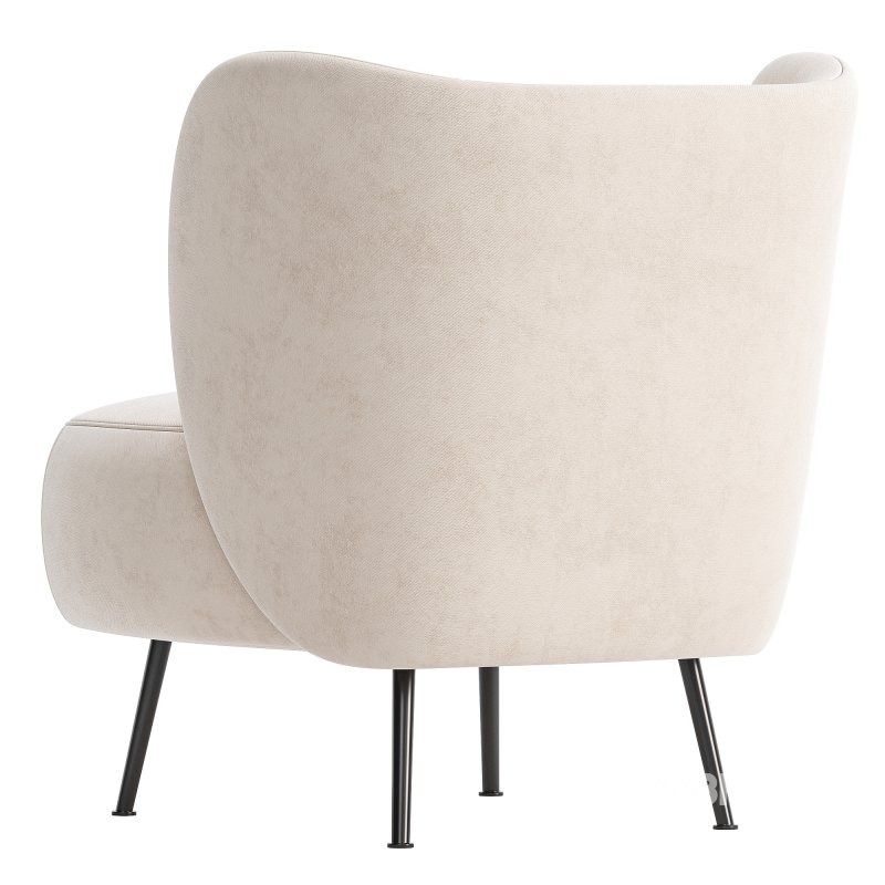 Almenia Upholstered Barrel Chair Image 4