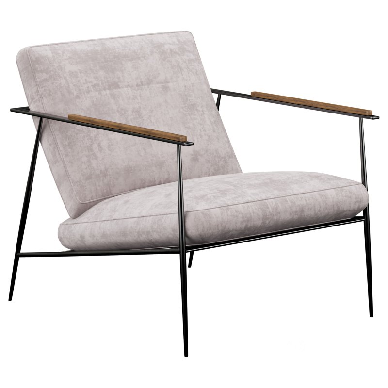 Brussels Armchair Grey Image 1