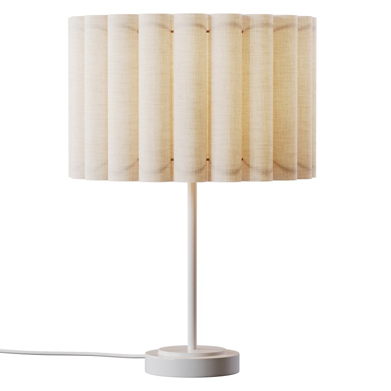 Tafellamp Lucina van linnen Image 6