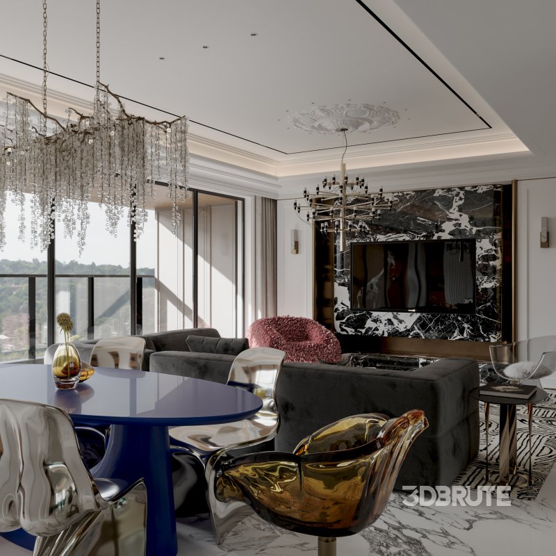 Living Room Dining Room Image 7