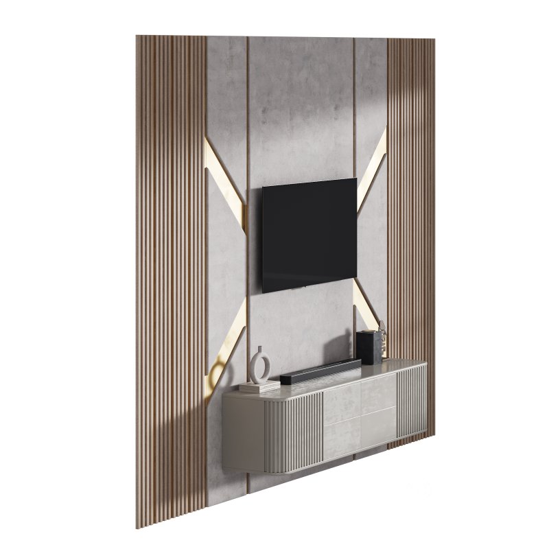 Modern TV Wall 029 Image 6