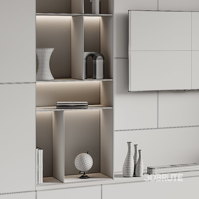 Modern TV Wall 015 Image 13