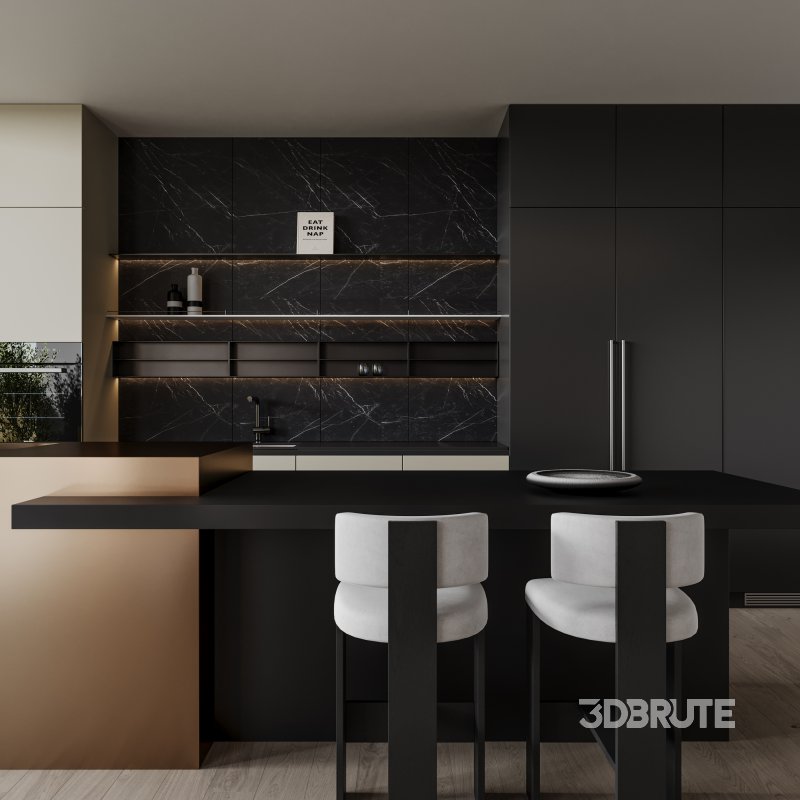 Modern living and dining room Image 7