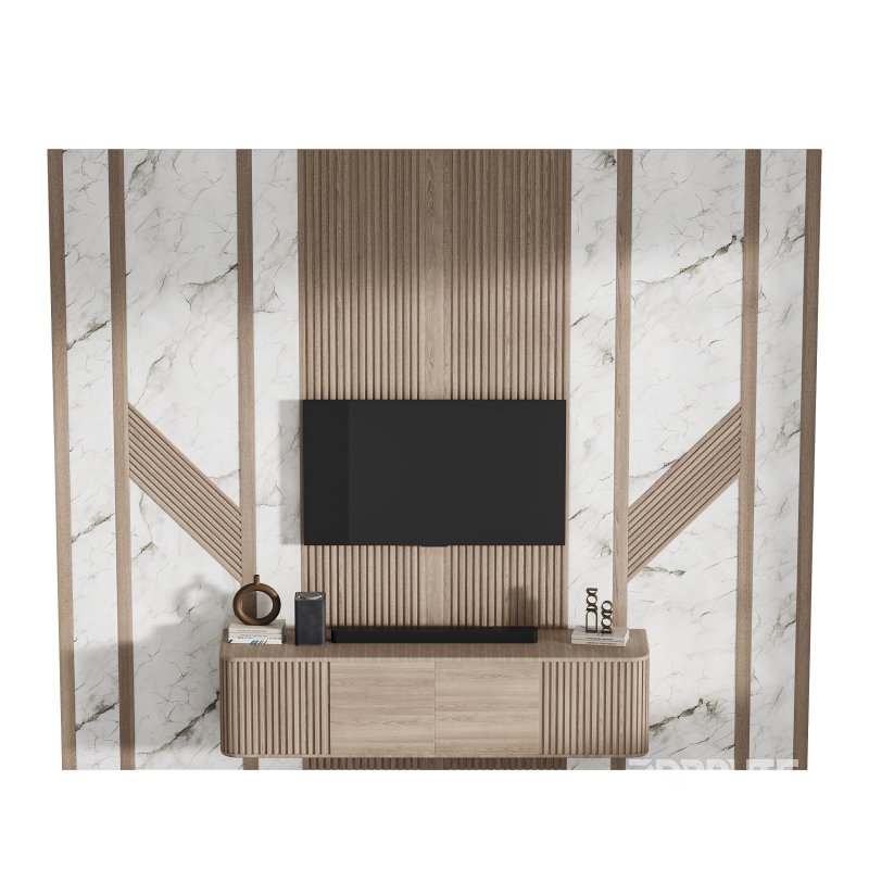 Modern TV Wall 040 Image 3
