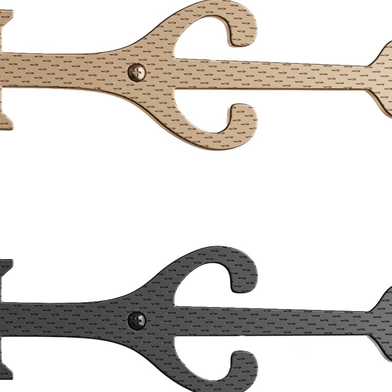 Wrought Iron Dummy Strap Hinge 11″ Door Dummy Hinge Image 11