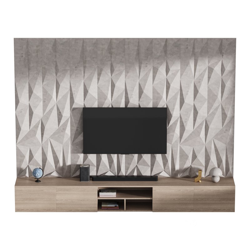 Modern TV Wall 021 Image 3