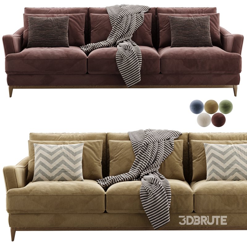 Sofa De Algodon Lino Prose lounge Image 4