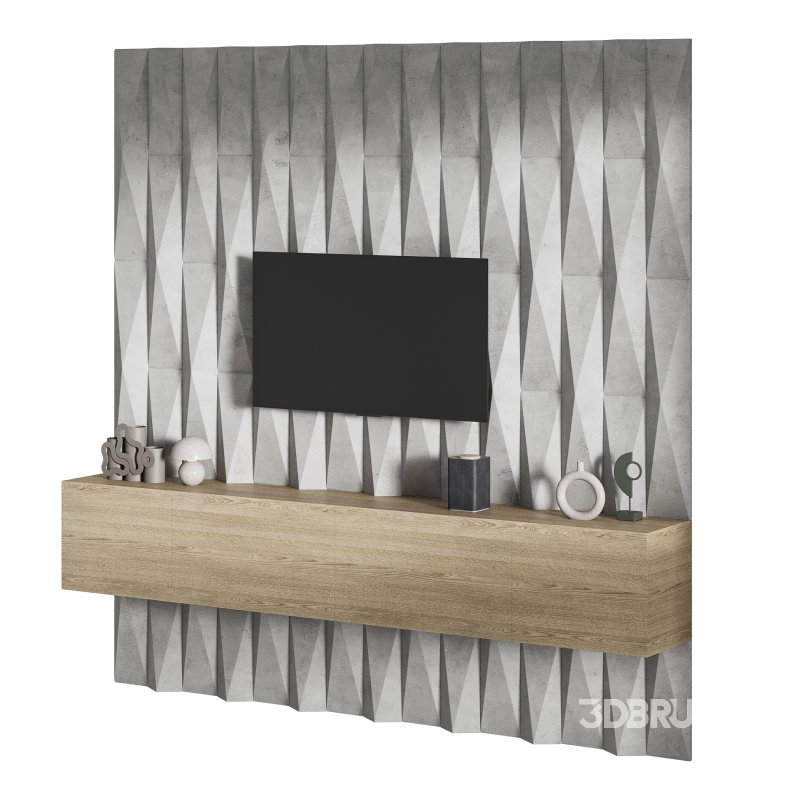 Modern TV Wall 018 Image 7