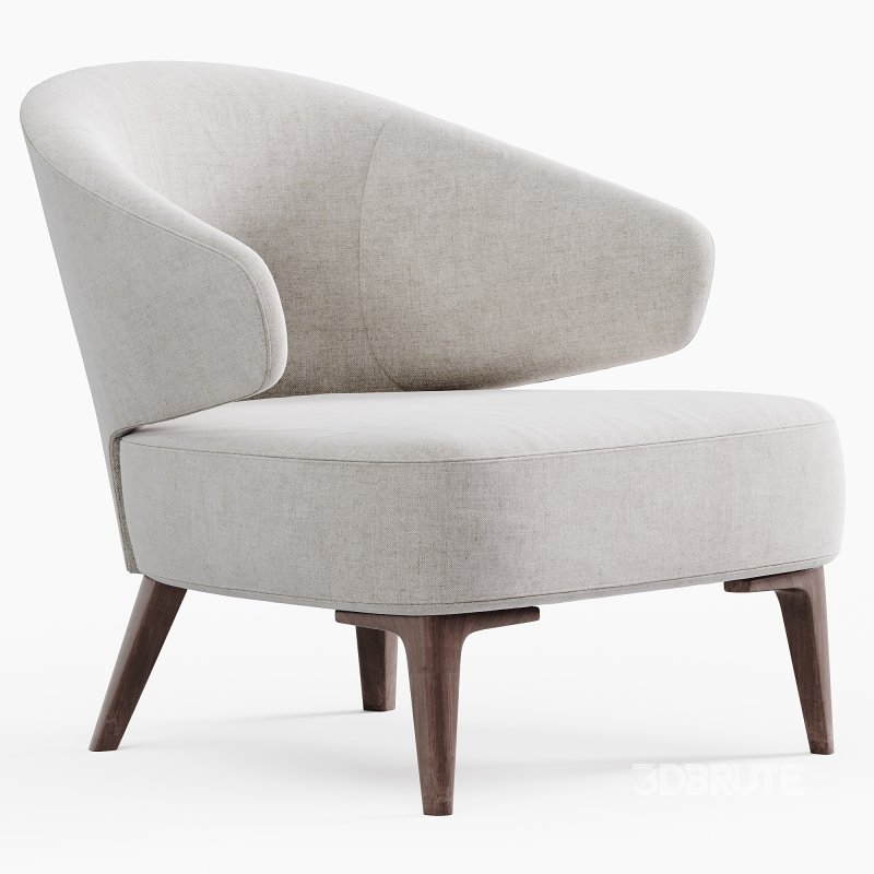 Aston Armchair By Minotti Image 3