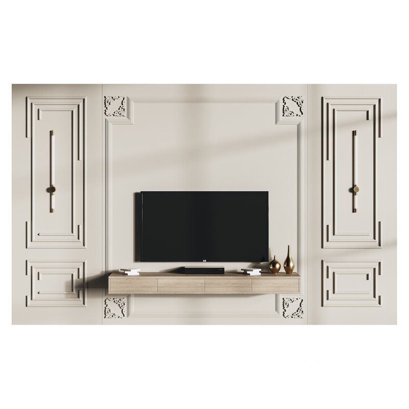 Modern TV Wall 08 Image 6