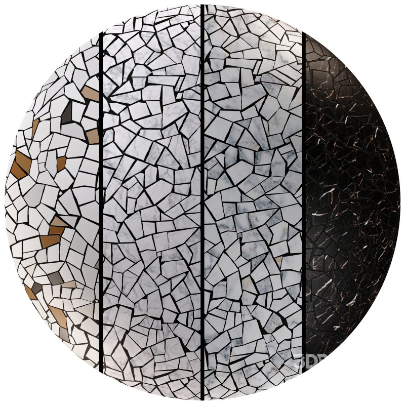 Broken | Chipped Tiles 01 (Seamless ) Image 4