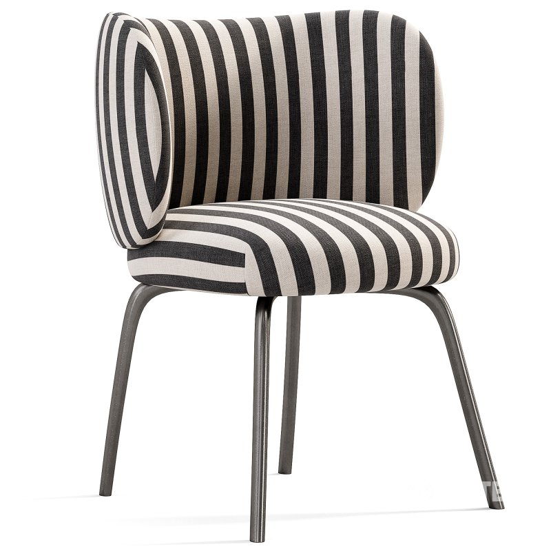Rico Dining Chair Black Image 5