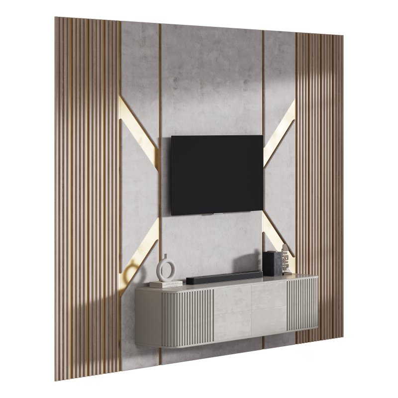 Modern TV Wall 029 Image 2