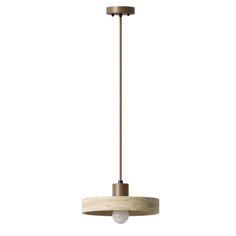 Japanese Minimalist Pendant Light Image 3