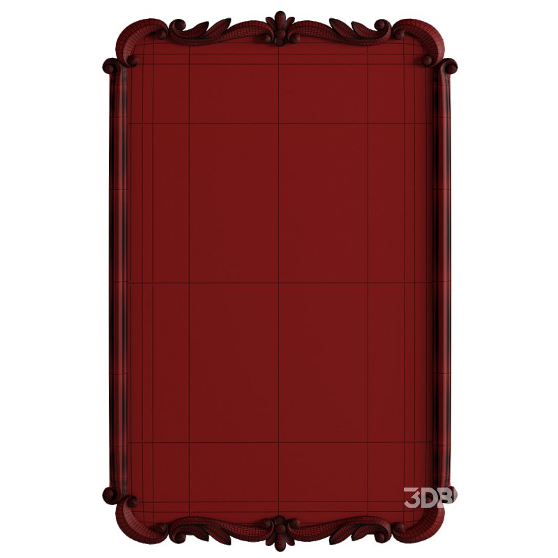 Elise Hollywood Regency Antique Gold Frame Wall Mirror Image 2