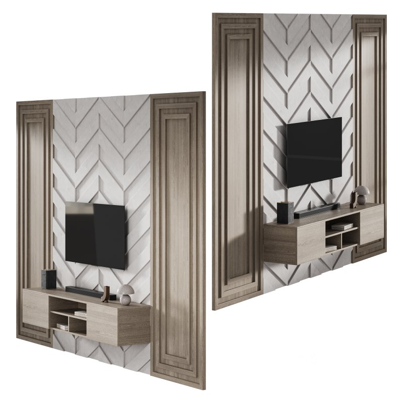 Modern TV Wall 038 Image 10