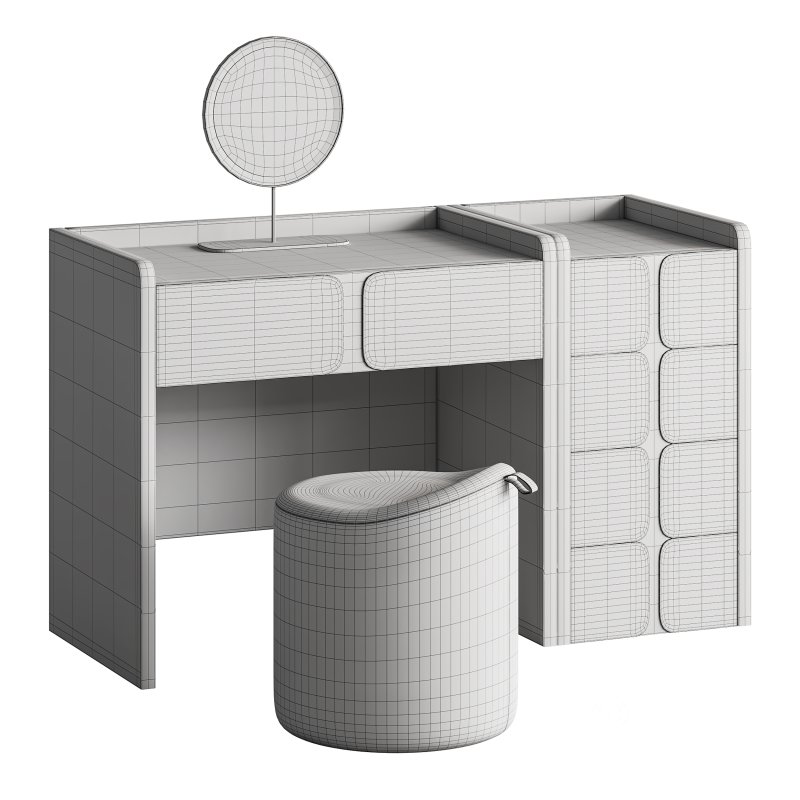 Ensemble de coiffeuse Modern Image 14