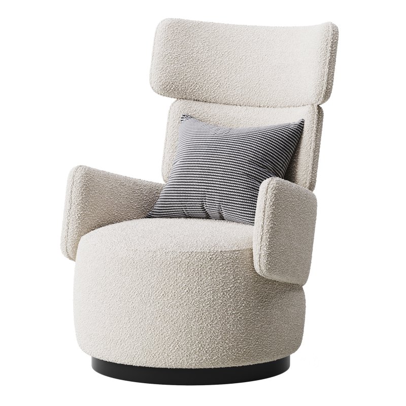 Boris Beige Armchair Image 13