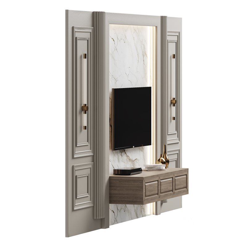 Modern TV Wall 07 Image 6