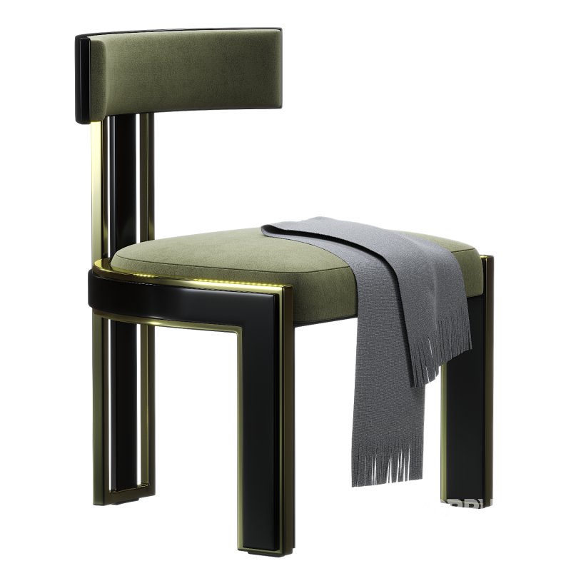 Bellus Dining Chair – Black Lacquer Image 3