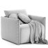 Montina Facto Blue Armchair Bed - Thumbnail 6