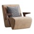 Modern Upholstered Lounge Chair - Thumbnail 7