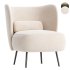 Almenia Upholstered Barrel Chair - Thumbnail 2