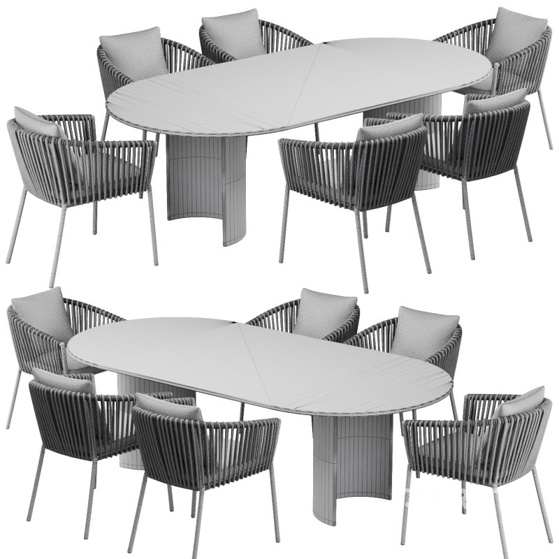 Dinning chair and table251 Image 6