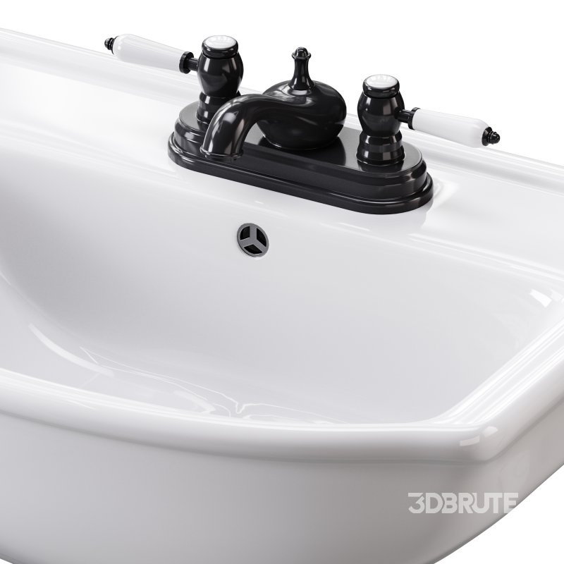 Wall Mounted Bathroom Sink Image 6