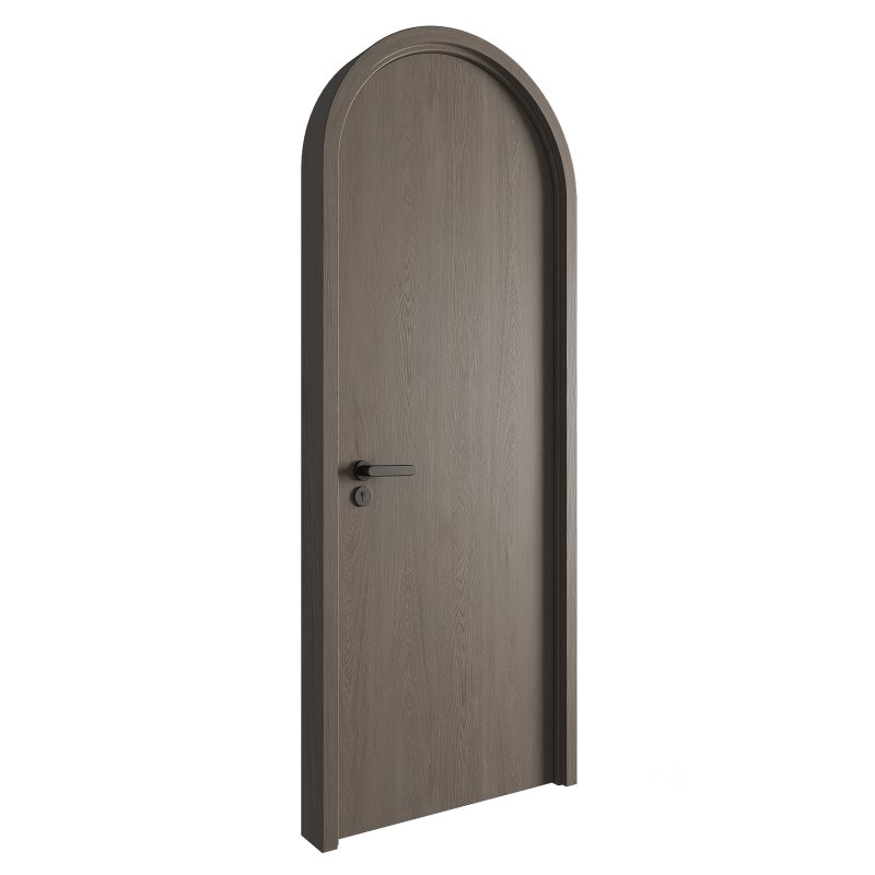 Modern Arched Wooden Door 04 Image 3