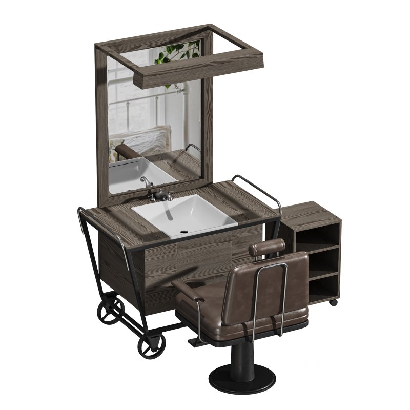 Barbershop Interior Design and Fit Image 8