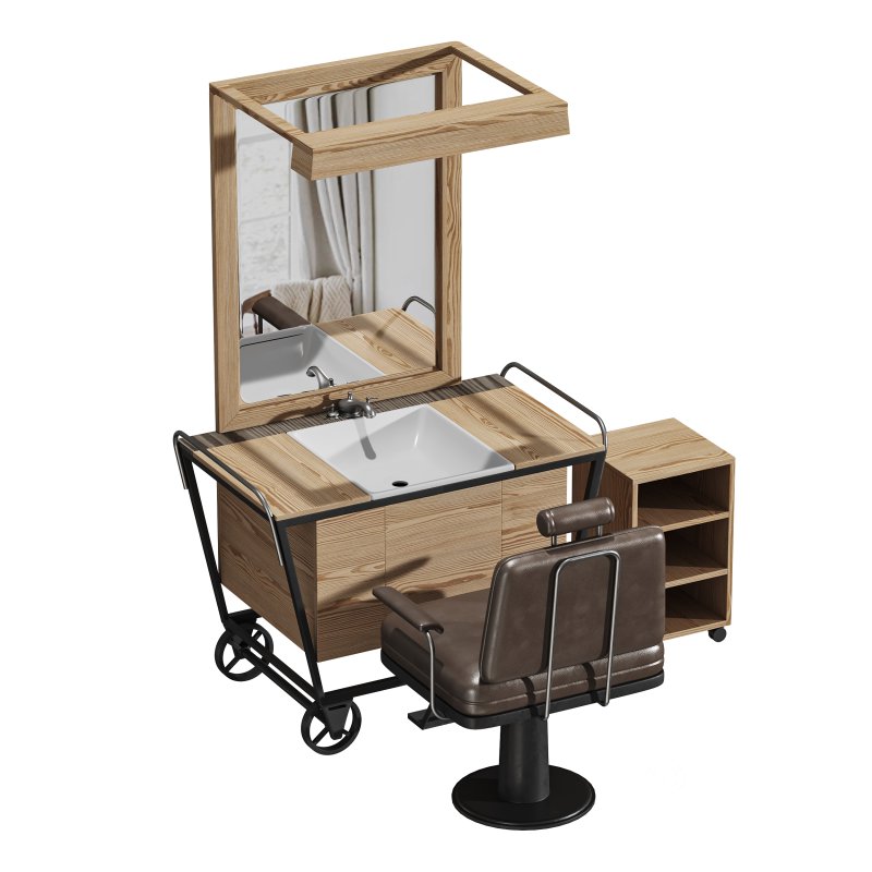 Barbershop Interior Design and Fit Image 12