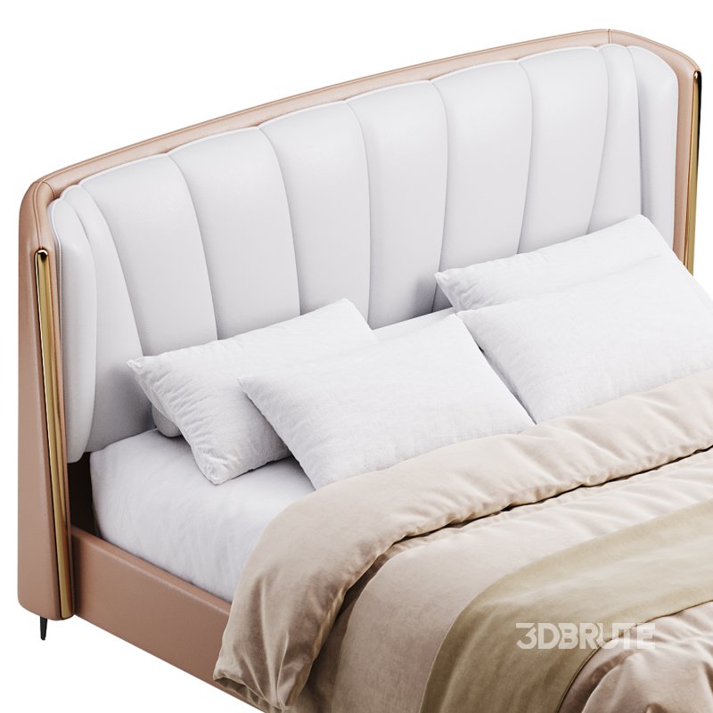 Wingback Headboard Bed Image 12