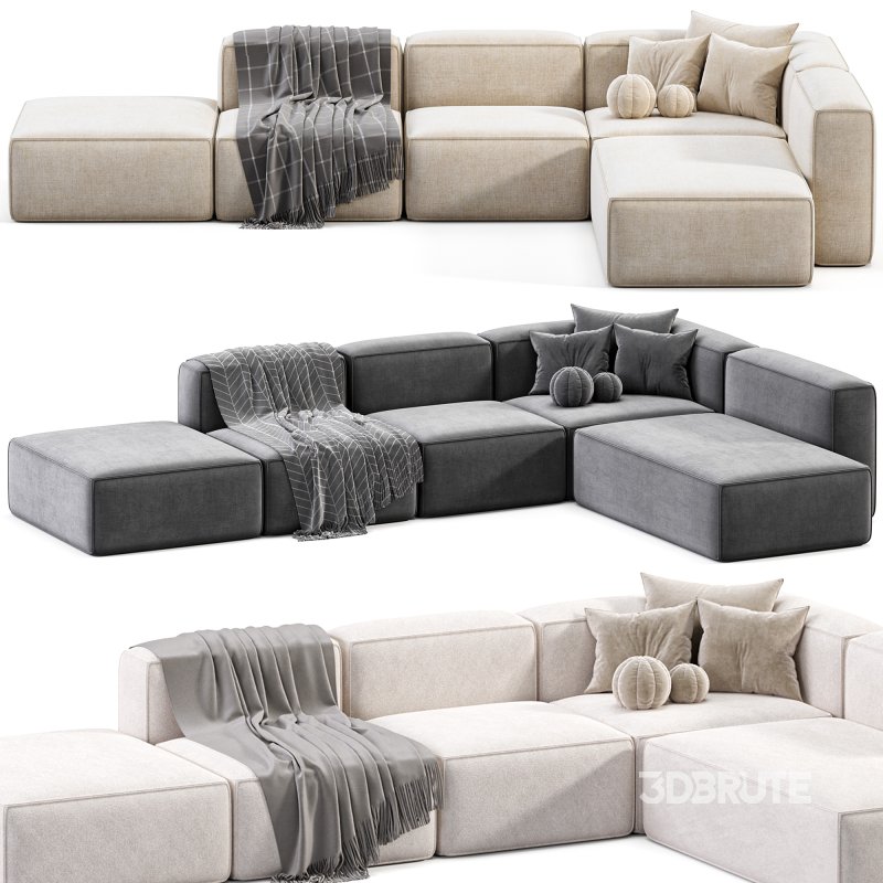 Sofa By BONALDO PEANUT B. Image 2