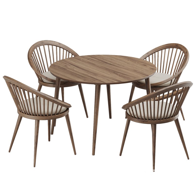 Dinning chair and table257 Image 6