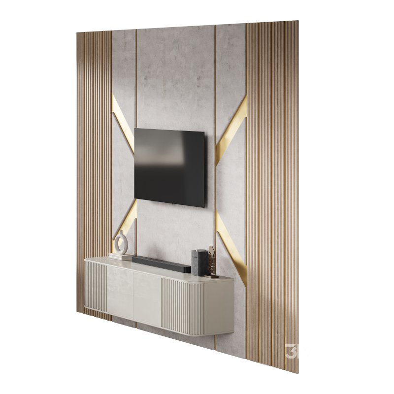 Modern TV Wall 029 Image 9