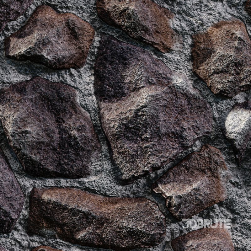 Stone Wall 12 (Seamless) Image 2