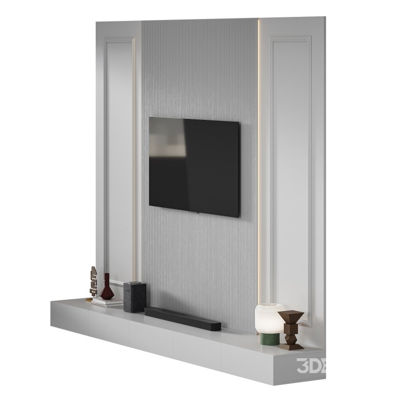 Modern TV Wall 037 Image 8