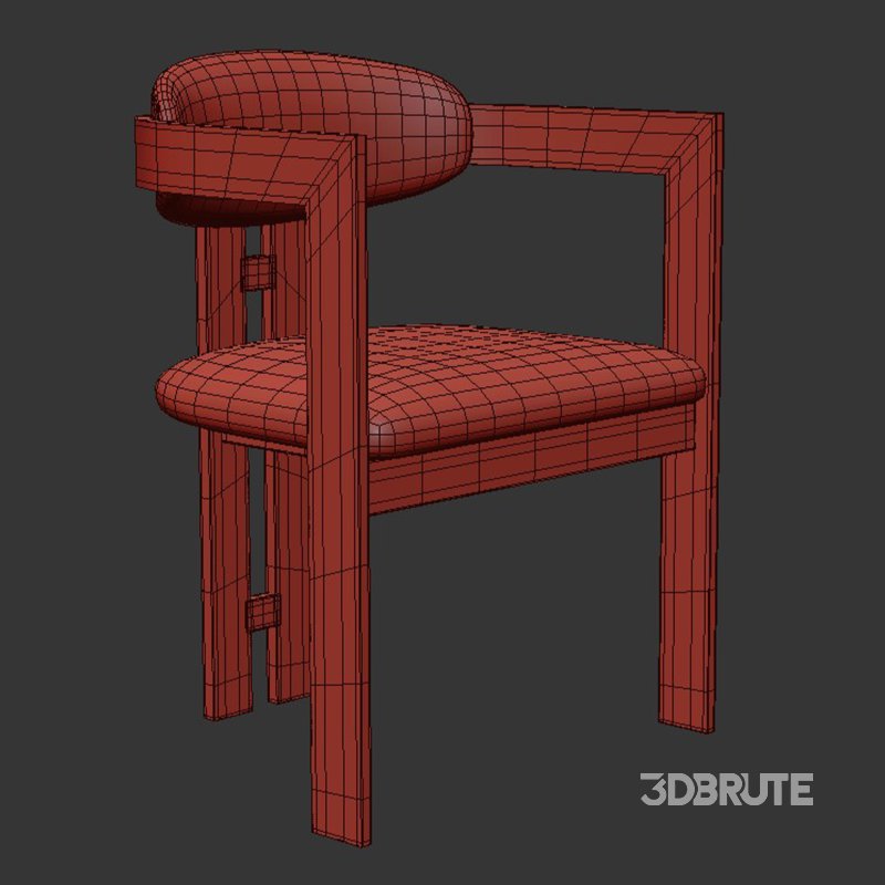 Neo Velvet Arm Chair Image 7