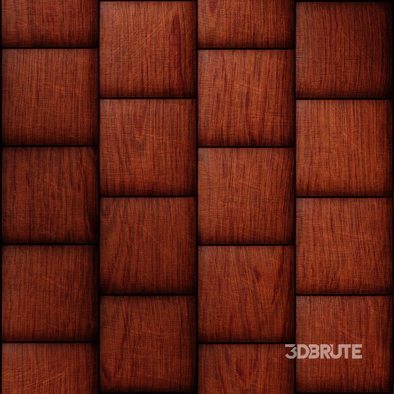 Art Wood 07 (Wood decoration-Seamless) Image 2