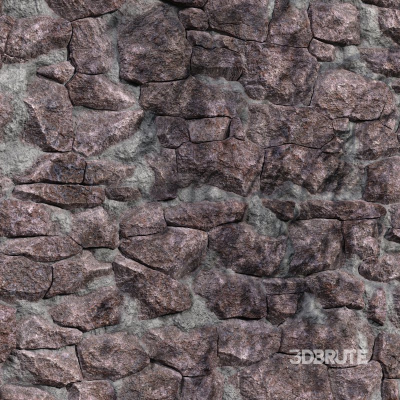 Stone Wall 20 (Seamless) Image 5