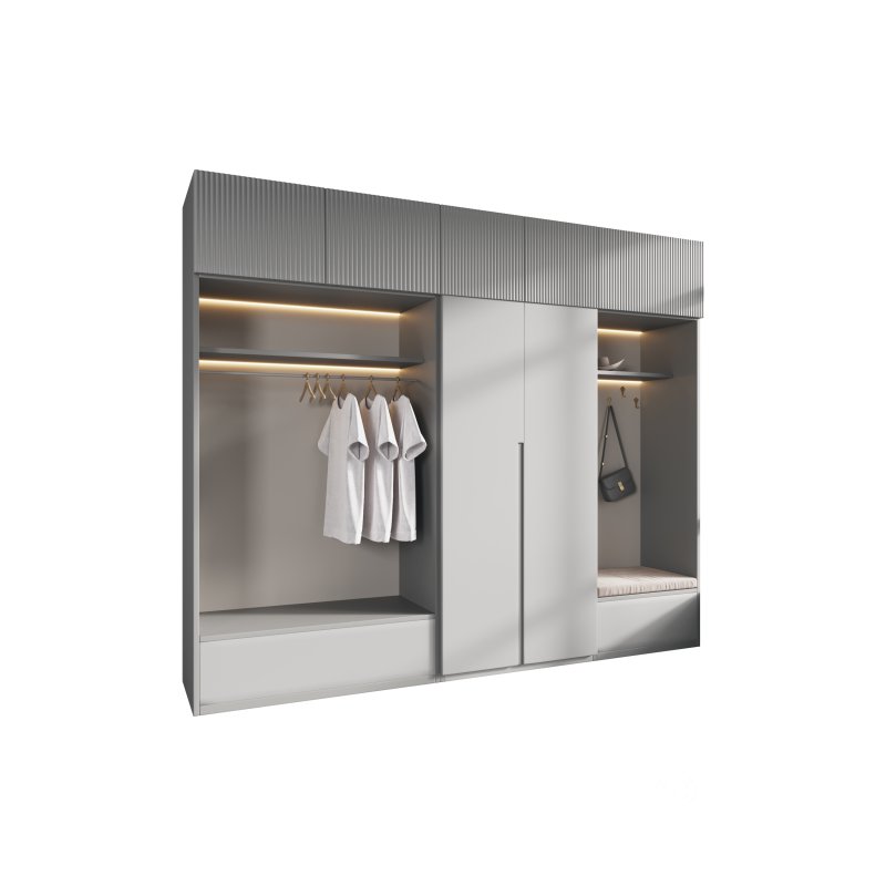 Hallway area with a minimalistic hanger Image 1